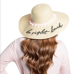 Beachwaver Be Right Back Beach Vacation Hat